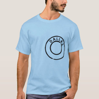 T-shirt Timbre de Dallas pour des fans de Dallas