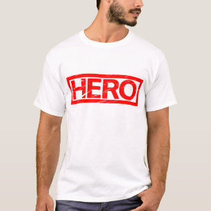 T-shirt Timbre de héros