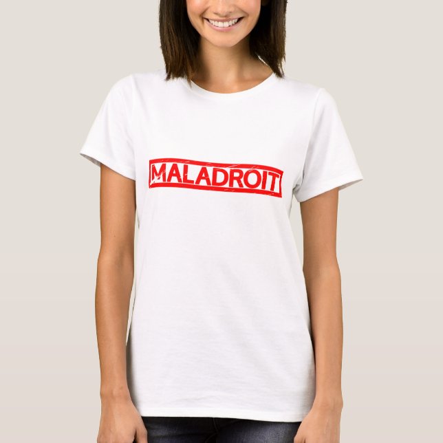 T-shirt Timbre de Maladroit (Devant)