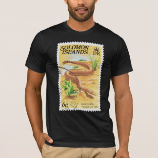 T-shirt Timbre de serpent de Solomons