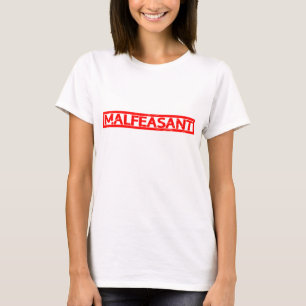T-shirt Timbre défectueux