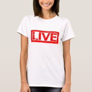 T-shirt Timbre en direct