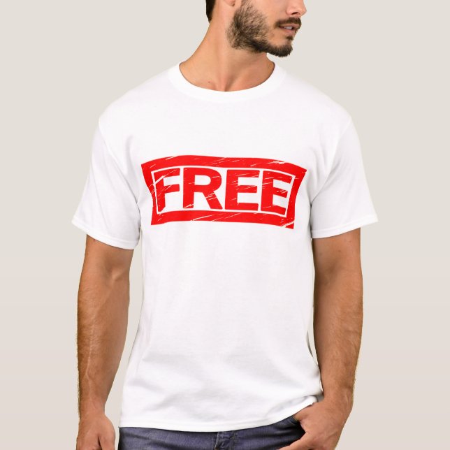 T-shirt Timbre gratuit (Devant)