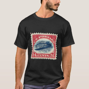 T-shirt Timbre Jenny inversé Collector Philatelist