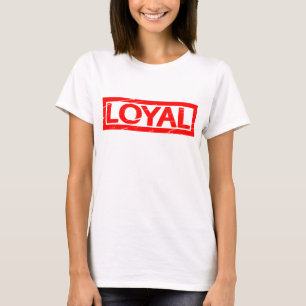T-shirt Timbre Loyal