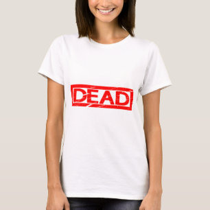 T-shirt Timbre mort