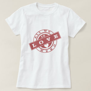 T-Shirt Timbre Texte - Tout Ce Dont Nous Avons Bes