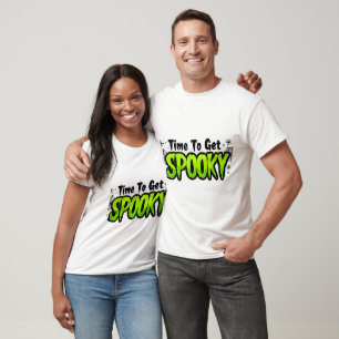 T-shirt « Time To Get SPOOKy », Tee-shirt graphiqu