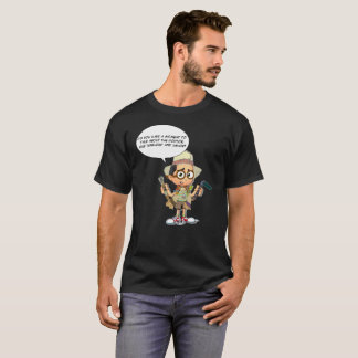 T-shirt Timelord et sauveur (version foncée de chemise)