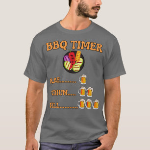 T-shirt timer barbecue