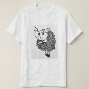 T-shirt timide