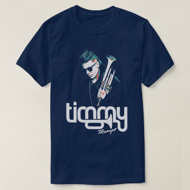 T-shirt Timmy trompet love music  (Design devant)