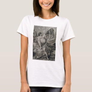 T-shirt Timon et Apemantus, de Timon d'Athènes par Willi