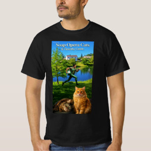 T-shirt Timothy Cando & les chats de soap opera