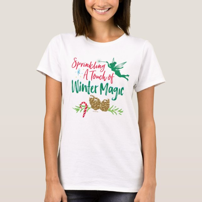 T-shirt Tinker Bell | Magie hivernale (Devant)