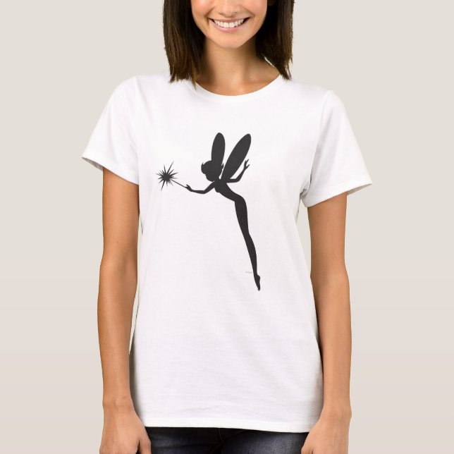 T-shirt Tinker Bell Silhouette Disney (Devant)