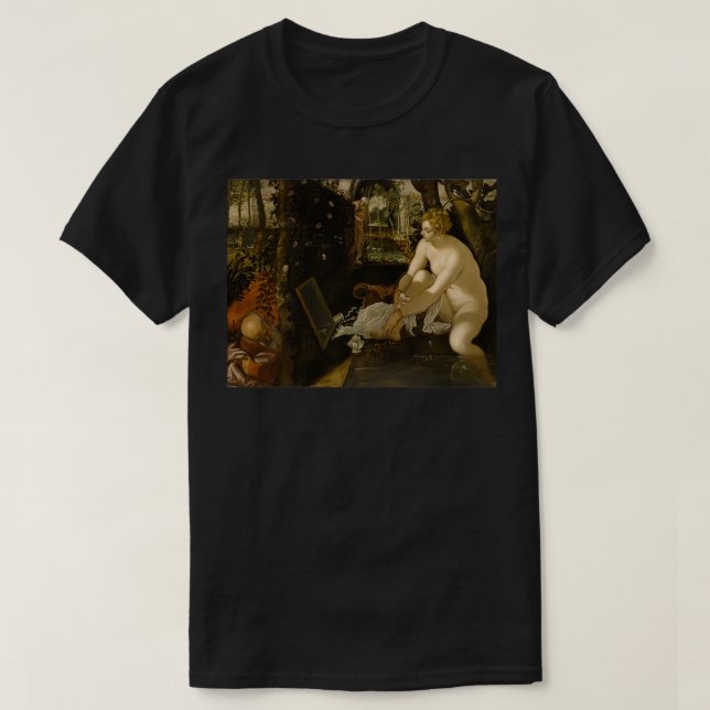 T-shirt Tintoretto Susanna et les Anciens (Design devant)