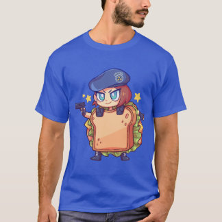 T-shirt tiny jill sandwich gift retro girl