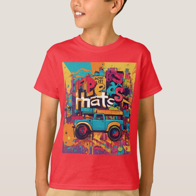T-shirt Tiny Trendsetter Graphic Tee (Devant)
