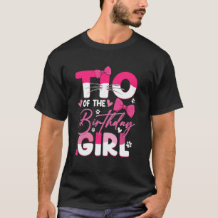 T-shirt Tio de la fille d'anniversaire Chat Famille Chaton