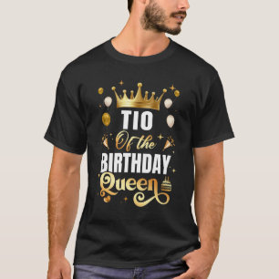 T-shirt Tio De L'Anniversaire Reine Drôle Correspondant An