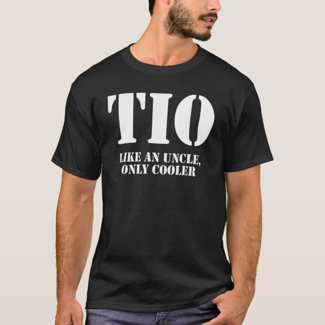 T-shirt Tio Définition Comme Un Oncle Uniquement Appréciat (Devant)