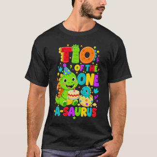 T-shirt Tio du One-A-Saurus garçon pour 1er anniversaire T