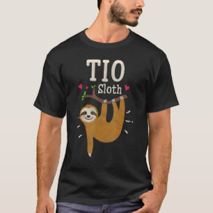 T-shirt Tio Humour Graphique Paresseux Homme Animal De Zoo