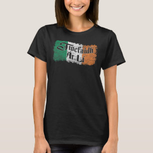 T-shirt Tiocfaidh Ar La - Irlande Vintage Drapeau irlandai