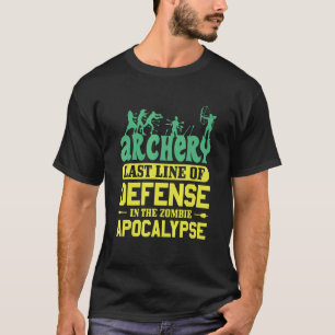 T-shirt Tir À L'Arc Dernière Ligne De Défense Dans L'Apoca