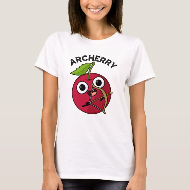 T-shirt Tir à l'arc Funny Fruit à l'arc (Devant)