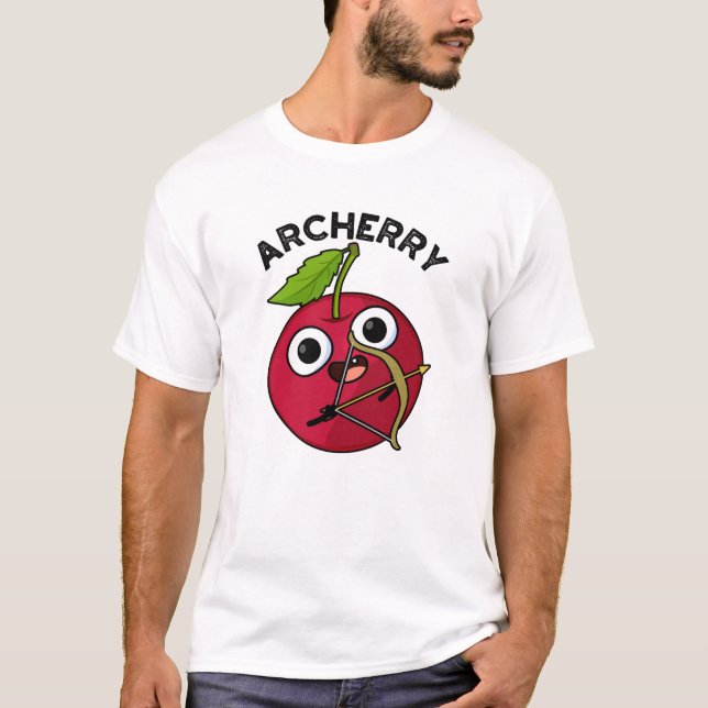 T-shirt Tir à l'arc Funny Fruit à l'arc (Devant)