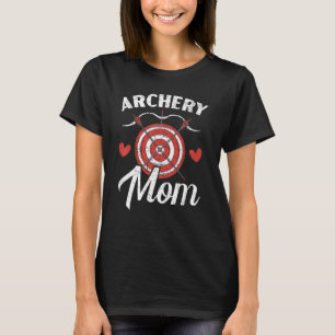 T-shirt Tir à l'arc Maman Tire Arc Flèche Arqueresse Mère 