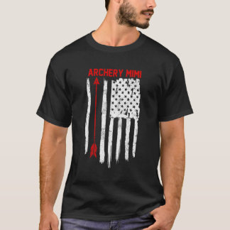 T-shirt Tir à l'arc Mimi Fiers Sports Famille États-Unis D