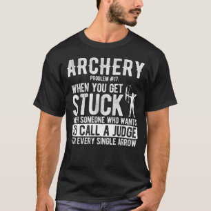 T-shirt Tir À L'Arc Pour Un Archer