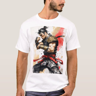T-shirt "Tir de Samurai à Diesel-Punk"
