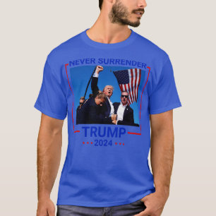 T-shirt tir ne jamais se rendre 2024