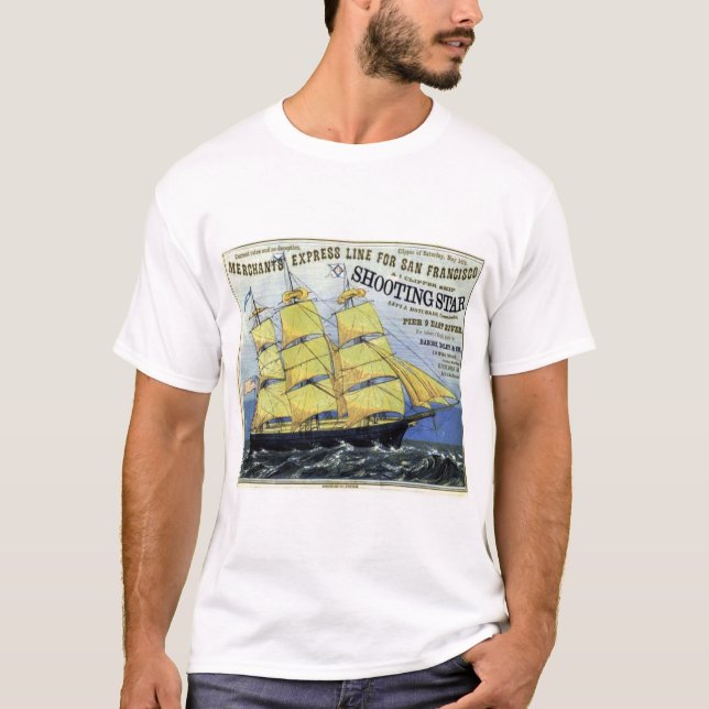 T-shirt Tir Star Clipper voile (Devant)
