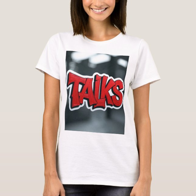 T-shirt Tirage d'aquarelle (Devant)