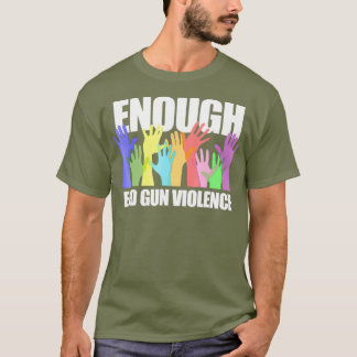 T-shirt Tirage de contrôle de la violence des armes à feu