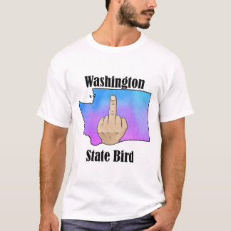 T-shirt Tirage de l'état de Washington