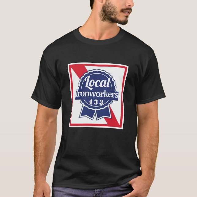 T-shirt Tirage local 433 de ferronnier (Devant)