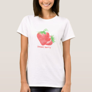 T-shirt Tirage mignon aux baies