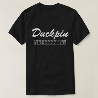 T-shirt Tirage noir de la ligne Duckpin