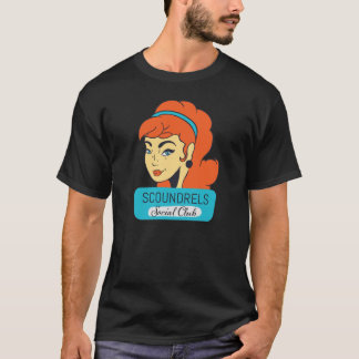T-shirt Tirage noir pour hommes