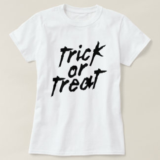 T-shirt Tirage ou traitement Halloween