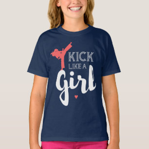 T-shirt Tire Comme Une Fille