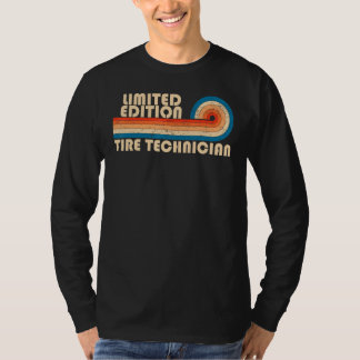 T-shirt TIRE TECHNICIAN Funky Titre de l'emploi Profession
