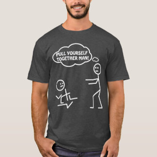 T-shirt Tire-toi-d'affaire mec Humour Sarcastique Drôle No