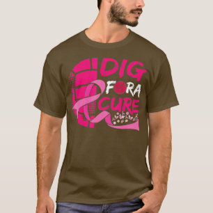 T-shirt Tirer Pour Un Volley-ball De Sensibilisation Au Ca